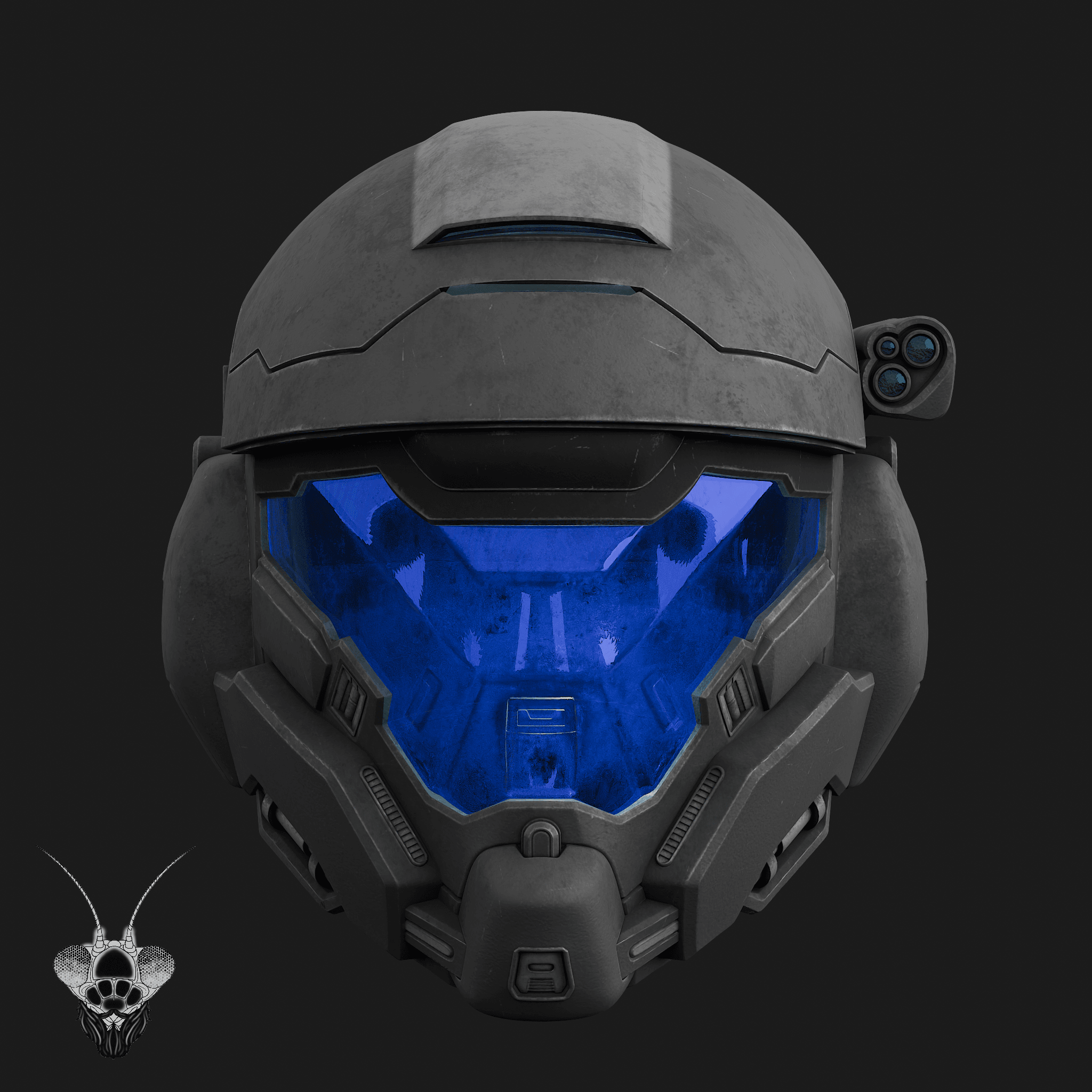 Halo 5 ODST Helmet 3d model