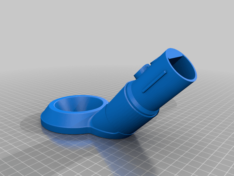 Dyson V7 - V11 Drill Dust Collector - 180 Degrees Inverted 3d model