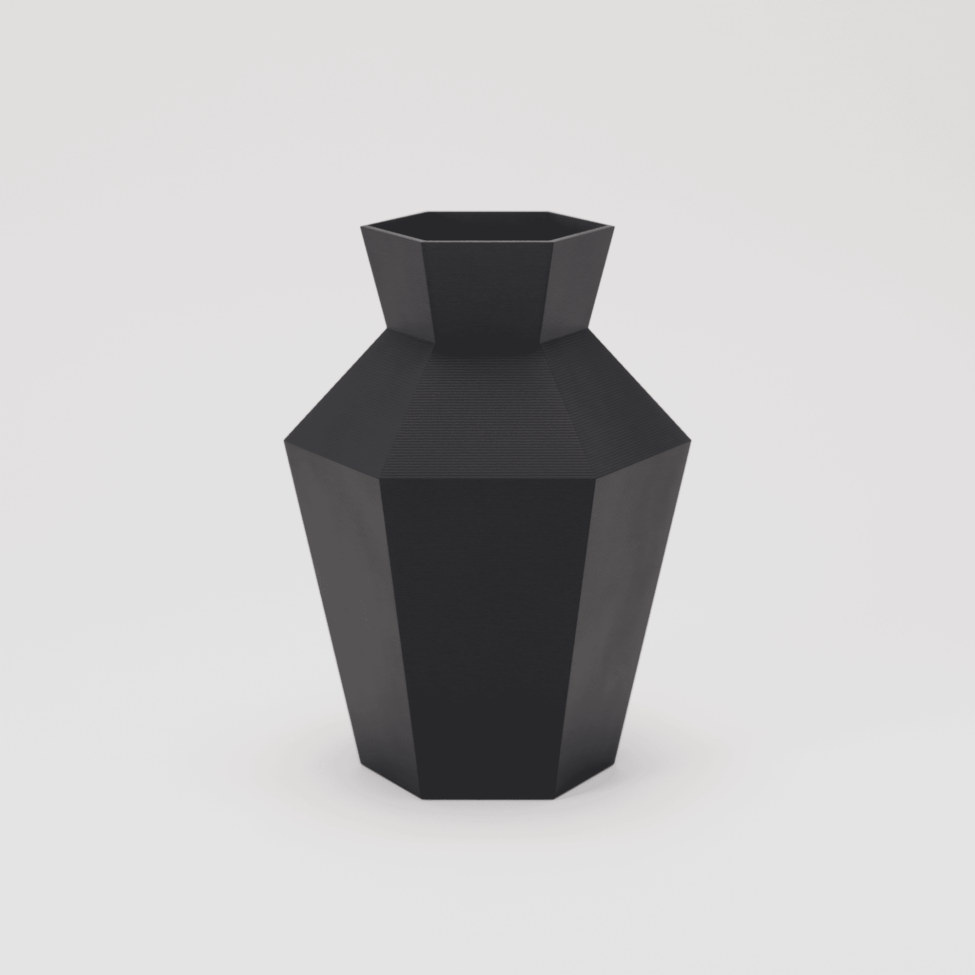 Hexagonal Vase 3d model