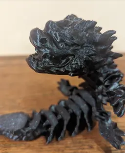Snowfall printed on the KP3S in FlashForge
Burnt Titanium 3d model