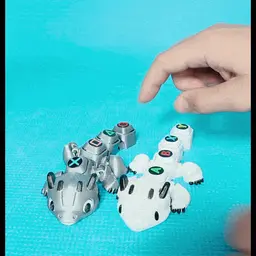 Videogame Controller Dragon - Flexi Clicker Button Creature with Keychain Version STL/3MF 3d model