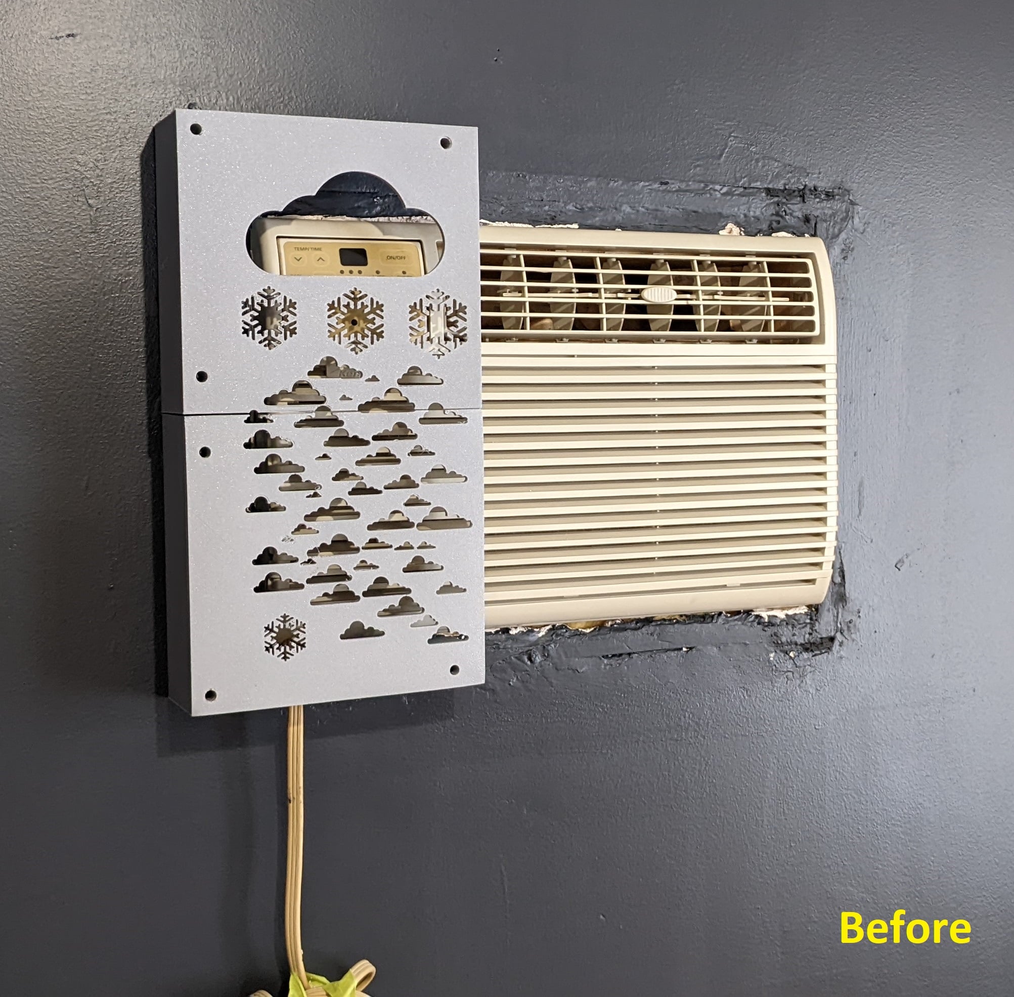 Air conditioner cover 3d model