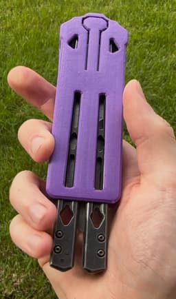 Kershaw Lucha Balisong Holster 3d model