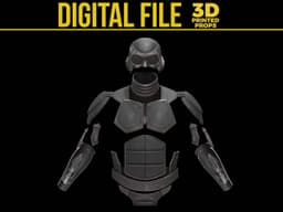 Black Noir Armor from The Boys 3d model