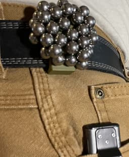 Belt Magnet for Tools or Slingshot Ammo 3d model