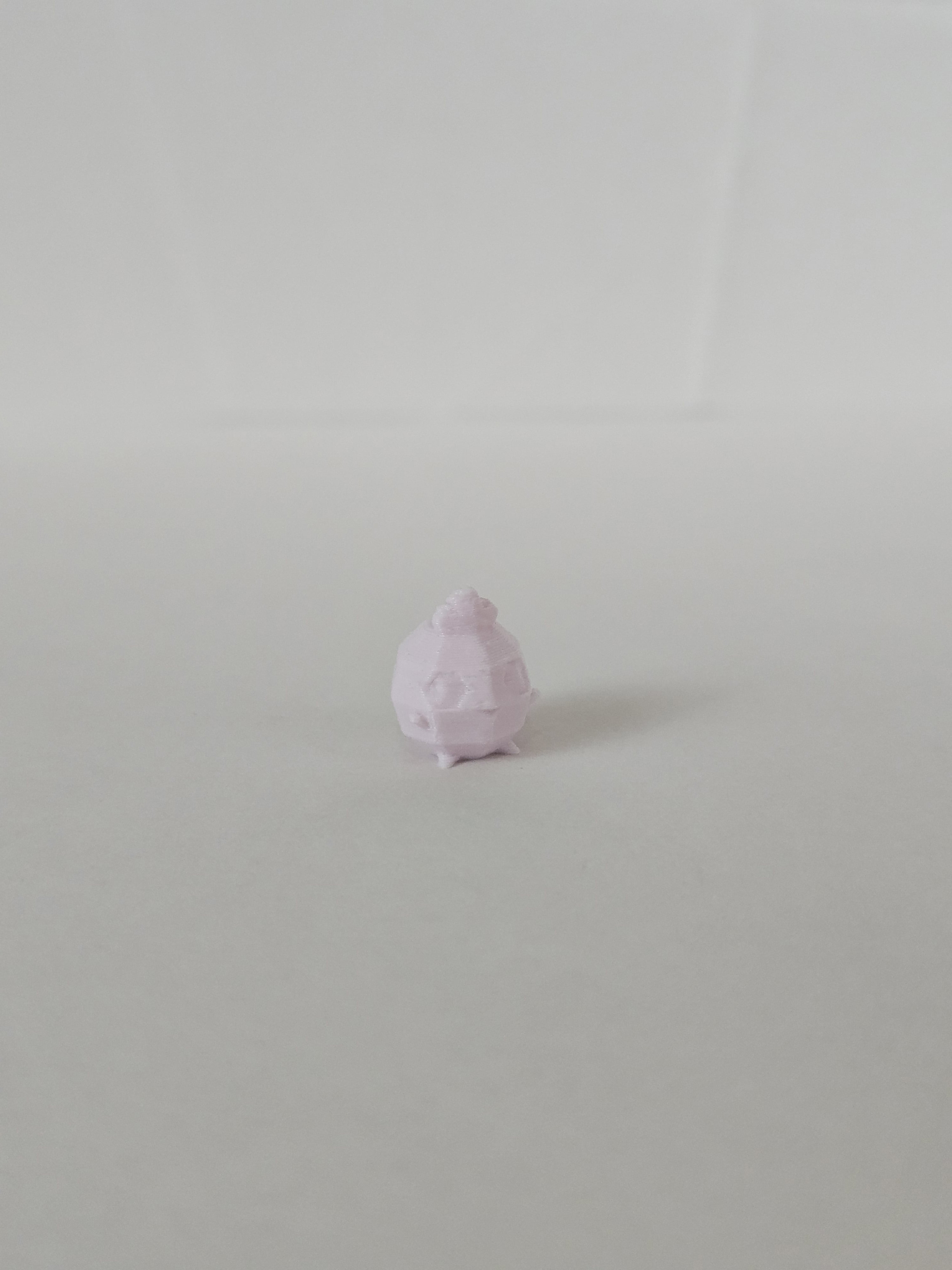 Igglybuff Low Poly Pokemon 3d model