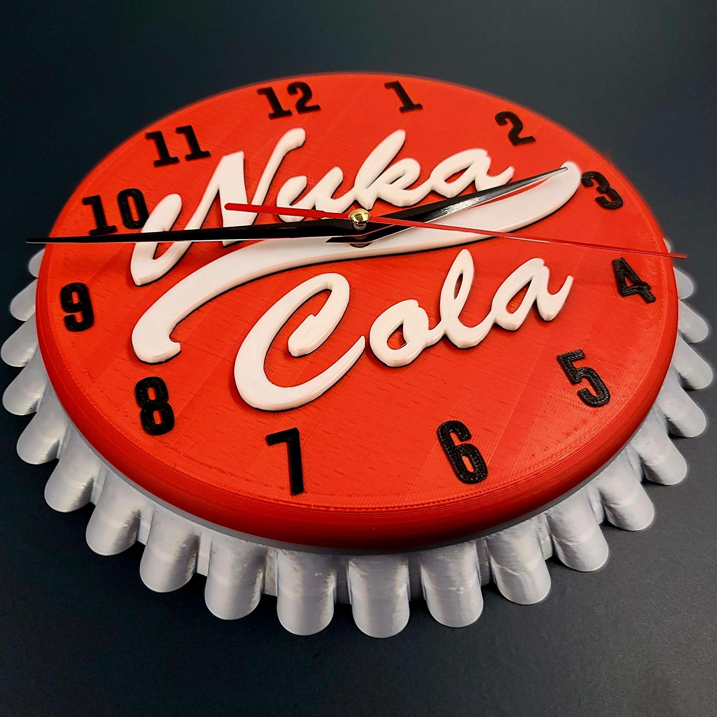 Nuka Cola Clock - Fan Art 3d model