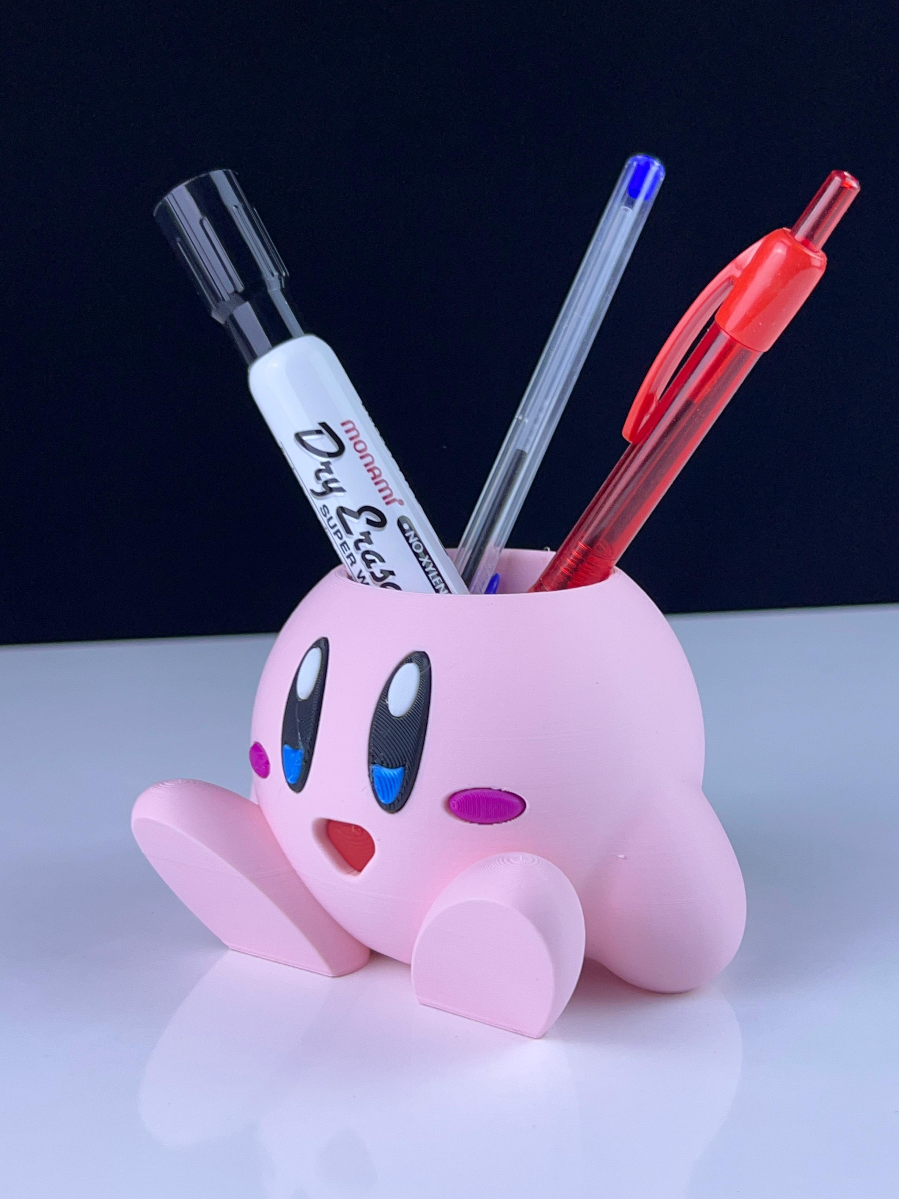 Kirby pen holder 3d model