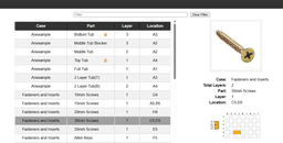 Gridfinity custom for TacTix 9 compartment organiser 3d model