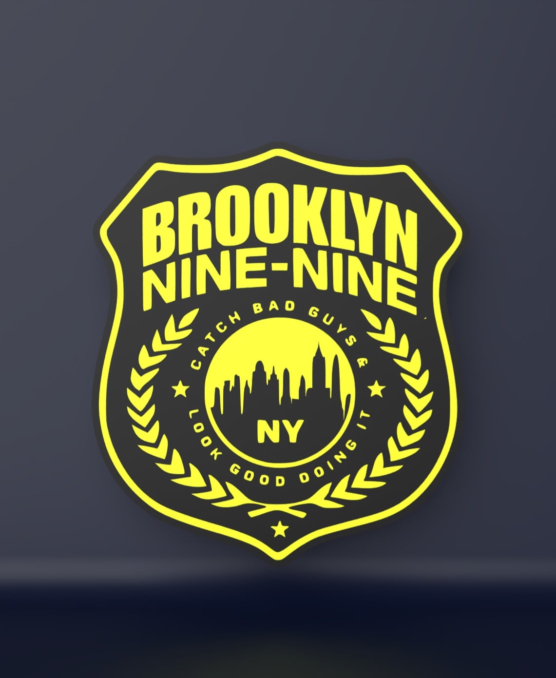 Brooklyn 99 - LED Strip compatible 3d model