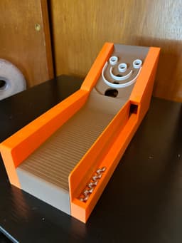 Print in place Skee Ball machine! 3d model