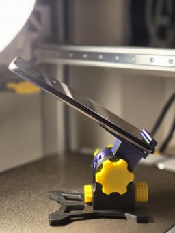 Fully Adjustable 13-Part Phone Stand – No Supports, Overengineered & Awesome! 3d model