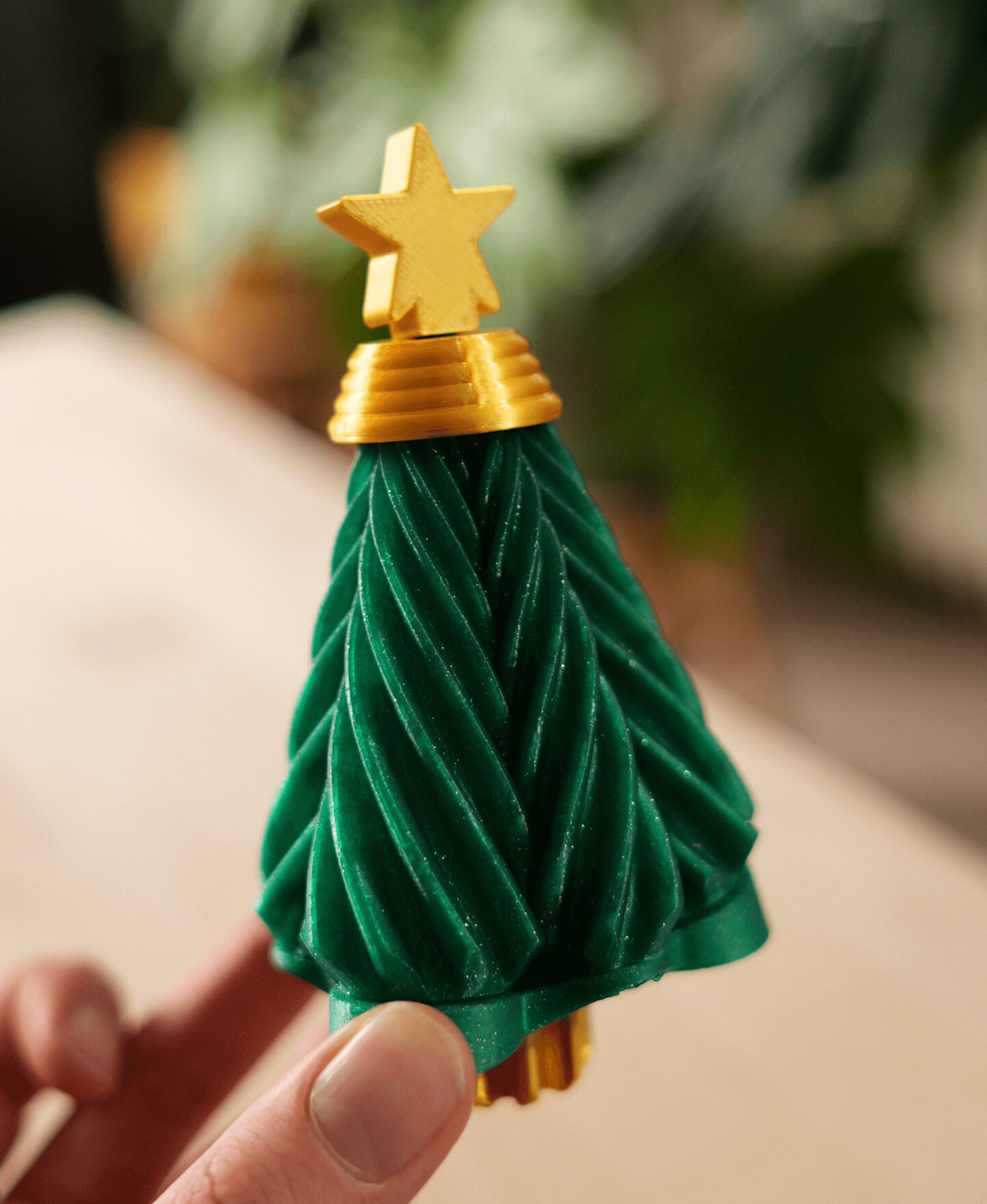 InfiniTree Christmas Tree Fidget Toy 3d model
