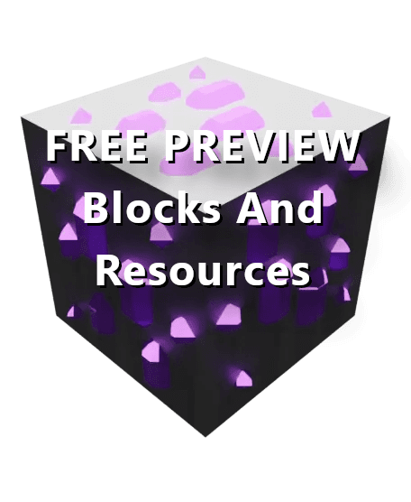 Free Preview: Cube-Craft Blocks 3d model