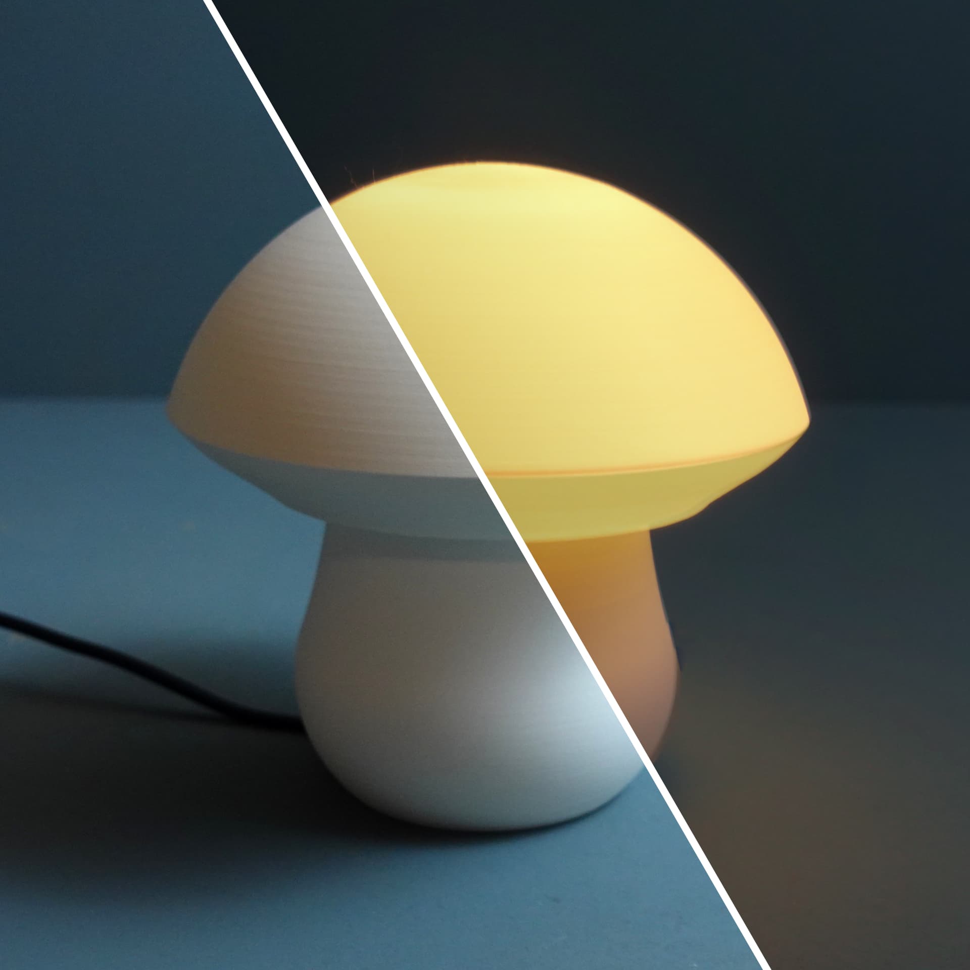 Mushroom lamp “Boletus Edulis” parametric 3d model
