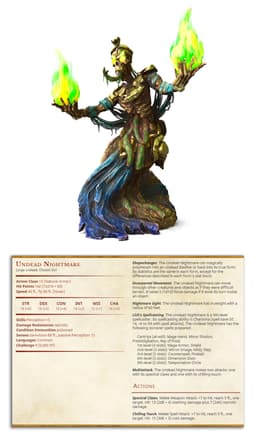 Undead Nightmare - Were Folk - PRESUPPORTED - Illustrated and Stats - 32mm scale 3d model