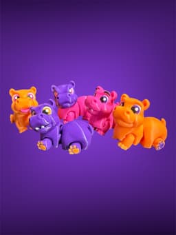 Rebel Buddy Hippo 3d model