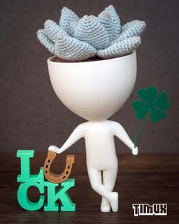 ROBERT PLANT WITH A LUCK SIGN 3d model