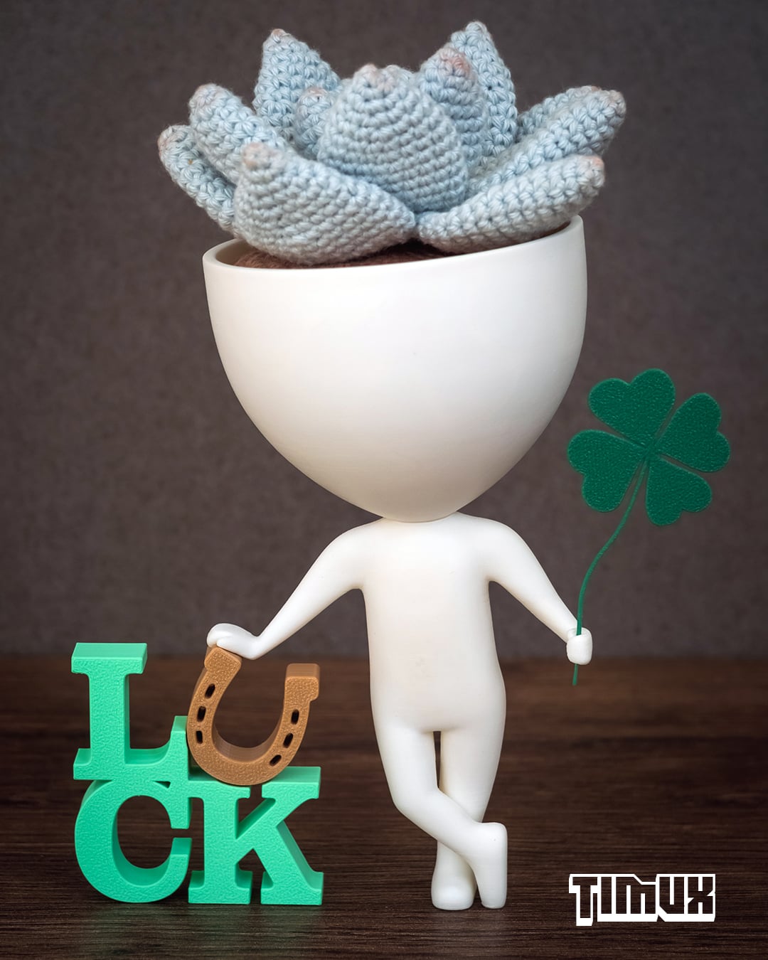ROBERT PLANT WITH A LUCK SIGN 3d model