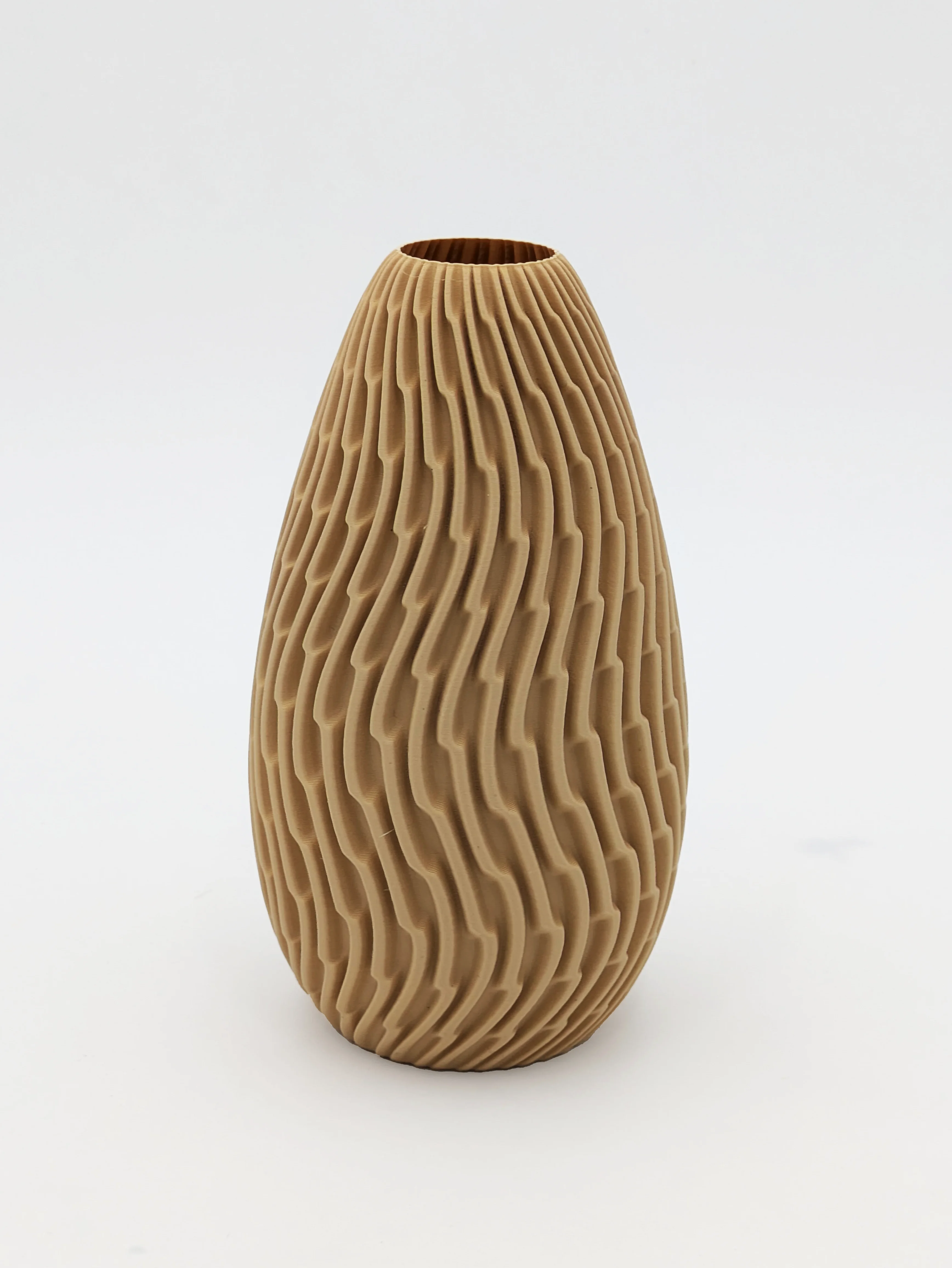 Rill Vase - Beach Waves Vase 3d model