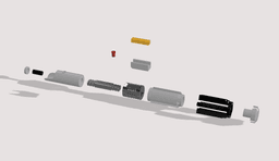 Mini Lightsaber Day 3! - Anakin Skywalker 3d model