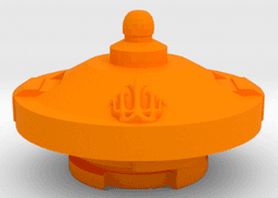 BEYBLADE AQUAMAN | COMPLETE | DC COMICS SERIES 3d model