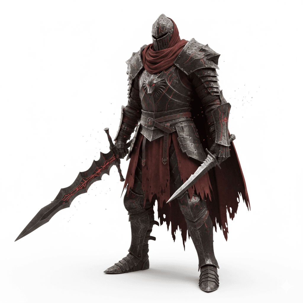 Abyss Watch Dark Knight Warrior 3d model