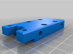 Rail MGN 12 sur XY Hypercube evolution 3d model