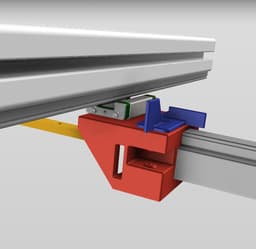 Rail MGN 12 sur XY Hypercube evolution 3d model