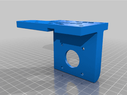 Rail MGN 12 sur XY Hypercube evolution 3d model