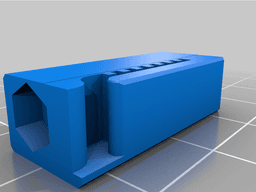 Rail MGN 12 sur XY Hypercube evolution 3d model