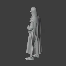 Boromir Lord of the Rings Figurine 3d model