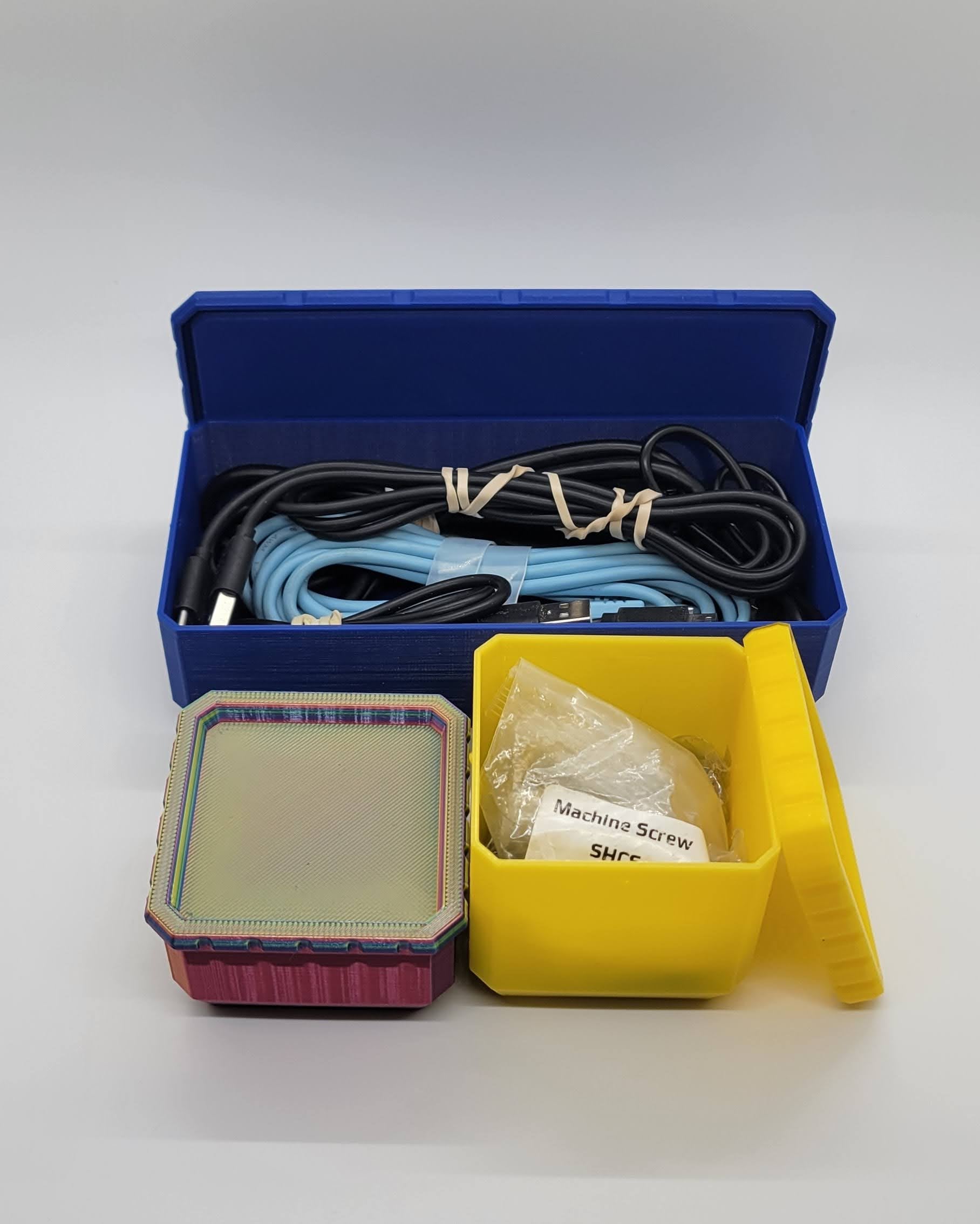 Customizable Stackable Box 3d model