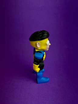 MARK GRAYSON INVINCIBLE FLEXI TOY FAN ART 3d model