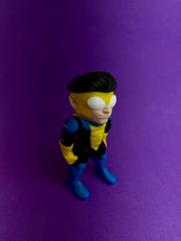 MARK GRAYSON INVINCIBLE FLEXI TOY FAN ART 3d model
