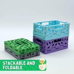 3D Printable Dino Crates (4 Different Variations) 3d model
