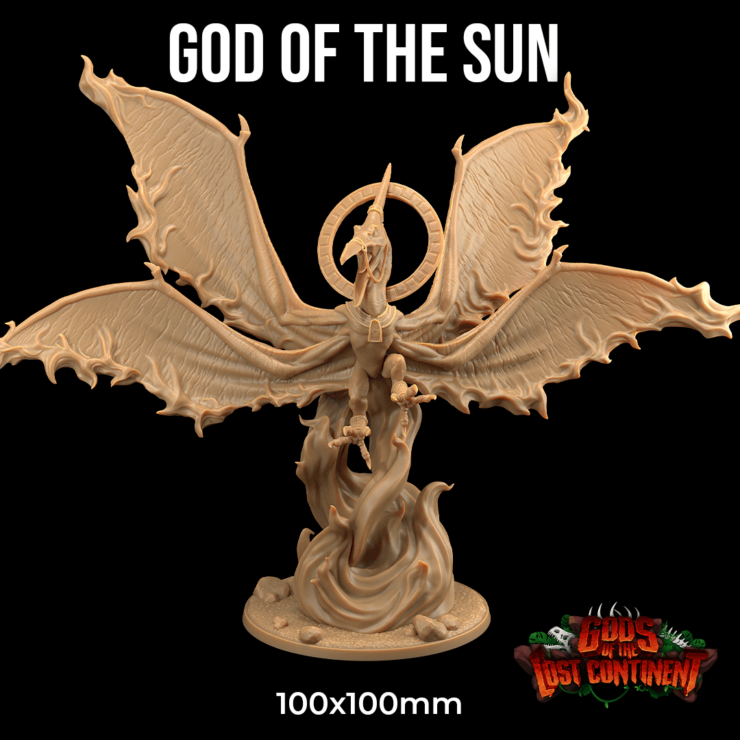 God of The Sun 3d model