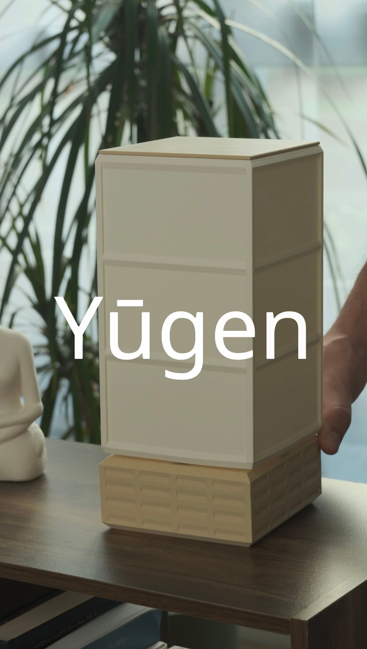 Yūgen - Small Table/Bedside Lamp 3d model