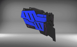 Vidar - Mecha Mask 3d model