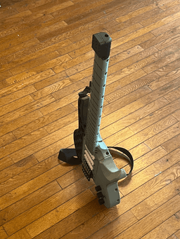 ExoGuitar - Head - Headless - String Lock 3d model