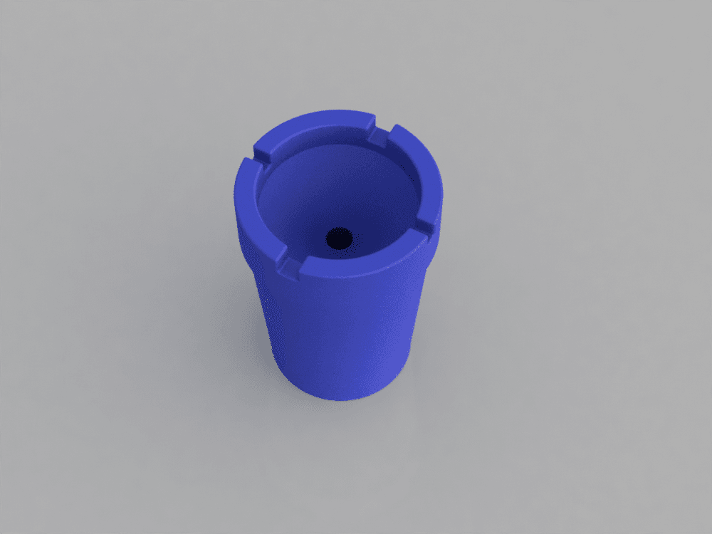 Portable Odorless Beach/Travel Ashtray 3d model
