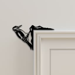 Bird Door Corner Decor 3d model