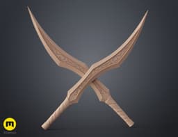 Katarina's Daggers - League of Legends Noxus 3d model