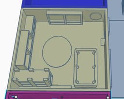 Bomb Shelter Games Room 3d model