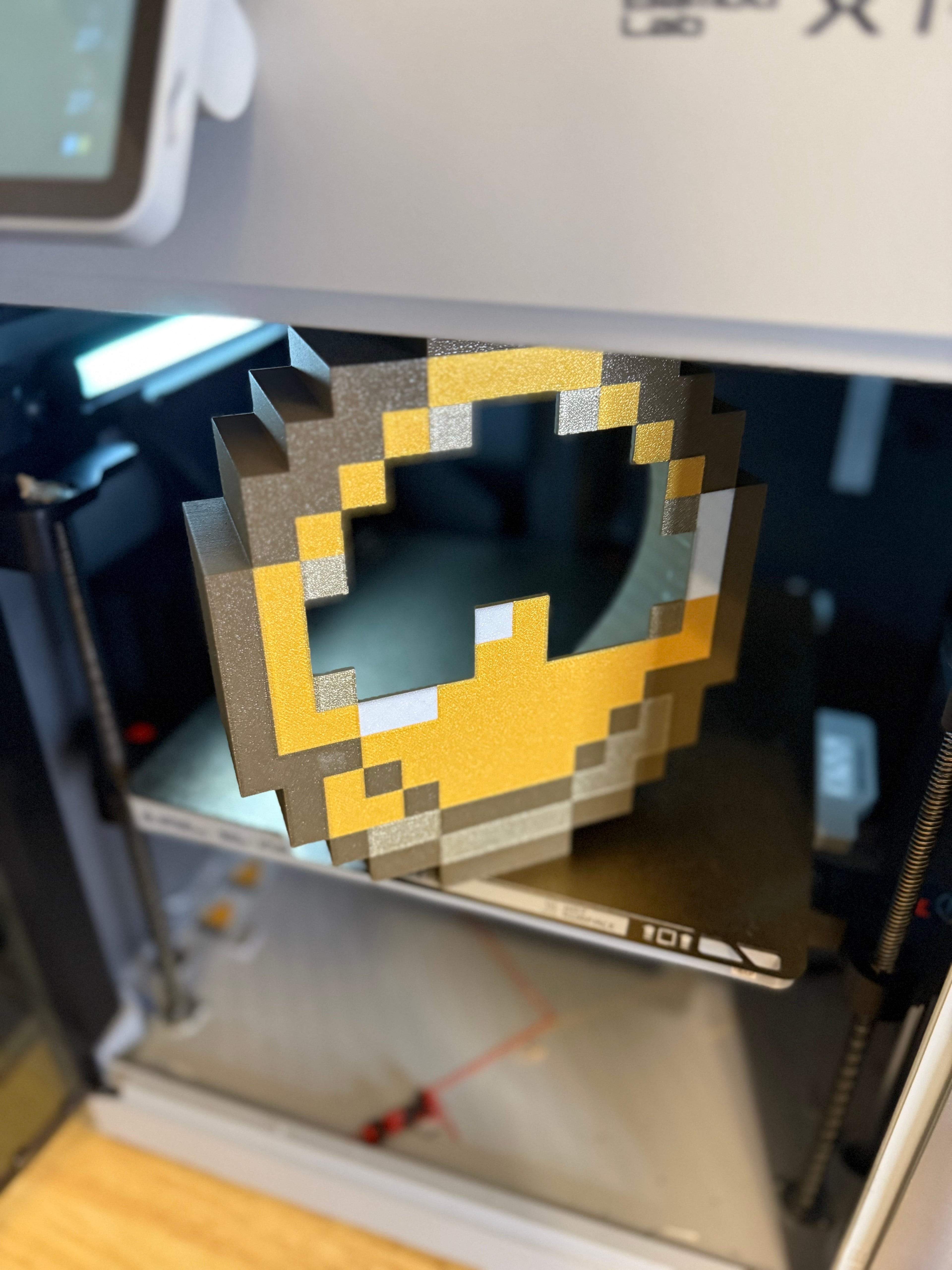 Minecraft Clock 3d model
