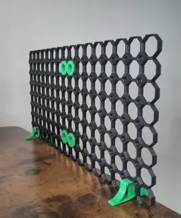 Multiboard Free-Standing Foot with Single Desk/Table Clamp 3d model