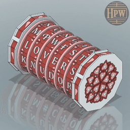 Valentines Lockbox 3d model
