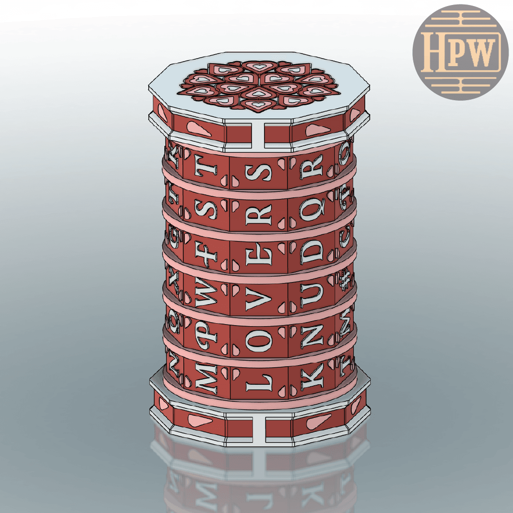 Valentines Lockbox 3d model