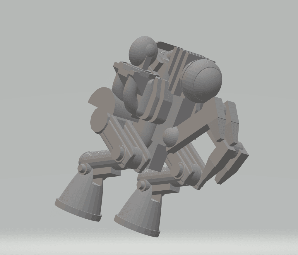 FHW Mn4r DGR Wild drone concept "the digger" 3d model