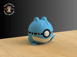 Totadile+Ball+-+A1 Series.3mf 3d model